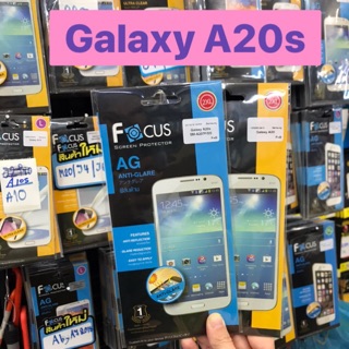 เนื้อฟิล์มใส เนื้อฟิล์มด้าน focus Samsung Galaxy A20S