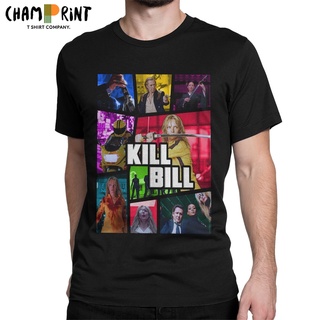 เสื้อยืดคอกลม ผ้าฝ้าย 100% พิมพ์ลาย Humorous Kill Bill Quentin Tarantino สําหรับผู้ชายS-5XL