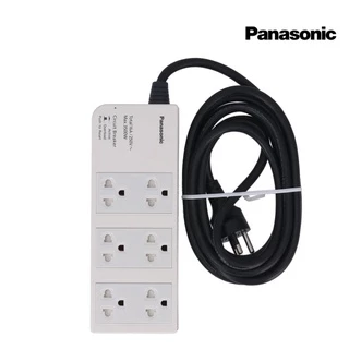 Panasonic รางปลั๊กไฟ 3/5/6 ช่อง 1-3 สวิตช์ มอก. รองรับไฟ 3500W ปลั๊กพ่วงมาตรฐาน