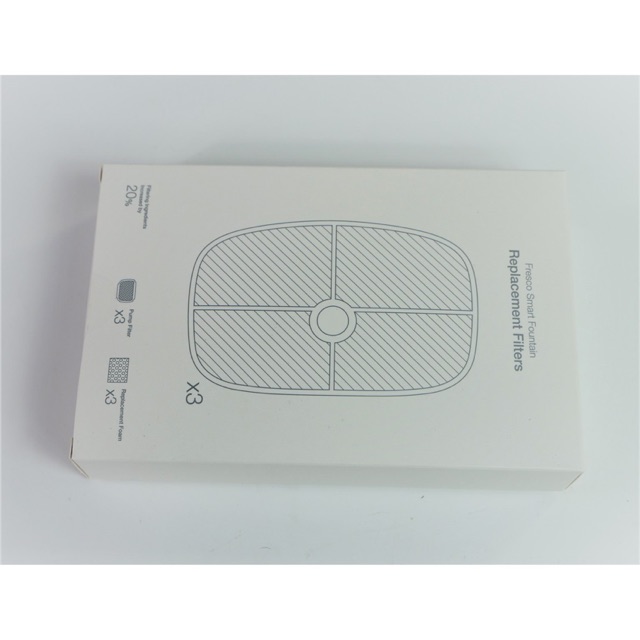 Petoneer เพ็ทโอเนียร์ ไส้กรองรุ่นใหม่สำหรับน้ำพุแมว FRESCO Pro Wifi หรือ Ultra   (แพ็ค 3 ชุด )