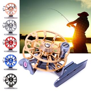 RUN` Full Metal Ultra-light Former Ice Fishing Reels Wheel Fly Fishing Reel Aluminum