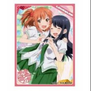 ปลอก​ใส่การ์ด​ลาย​ Anime​ Renai-Labo "Riko&amp;Maki" ชุดฤดูร้อน