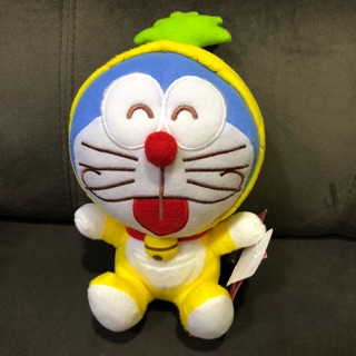 ตุ๊กตาโดราเอม่อนชุดผลไม้ Doraemon 7นิ้ว สับปะรด