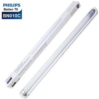 Philips ชุดรางนีออน 60cm หลอด LED Ecofit 8w 10w (แสงขาว) ฟิลิปส์ รุ่น BN010C / BN015C ไฟเข้าทางเดียว