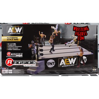 (Pre-Order) AEW Authentic Scale Ring Playset (w/ Kenny Omega) - Ringside Exclusive