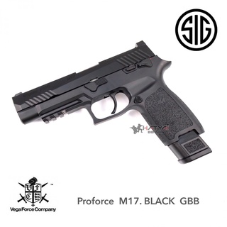 PROFORCE P320 M17 SIG SAUER BLACK GBB แถมอุปกรณ์พร้อมเล่นครบชุด ,ของเล่นบีบีกัน