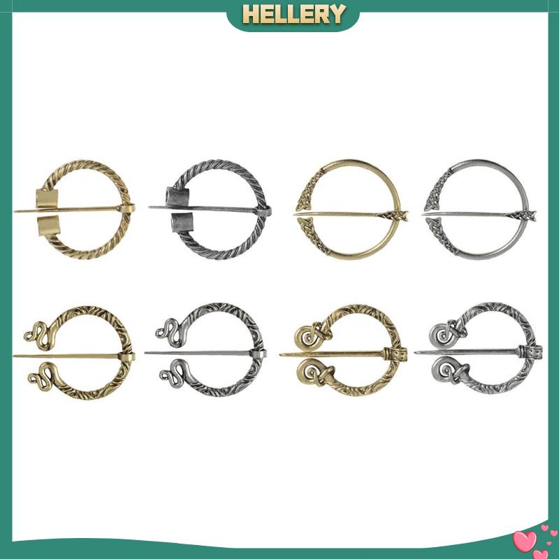 [Hellery] เข็มกลัด ผ้าคลุมไหล่ ผ้าพันคอ เครื่องประดับยุคกลาง