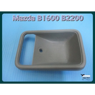 MAZDA B1600 B2200 DOOR HANDLE SOCKET LH&amp;RH "GREY" SET (1 PC.)  // เบ้ารองมือเปิดใน สีเทา (1 อัน) ใช้ได้ทั้งซ้ายและขวา