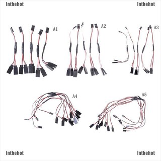 Inthehot ตัวเชื่อมต่อสายไฟ 5 X เซอร์โวขยาย Y ตัวรับสัญญาณสายไฟรถบังคับ