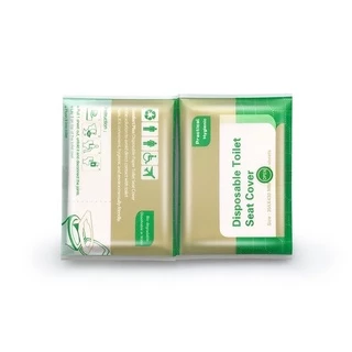 HH104 แผ่นรองนั่งโถในห้องน้ำ 10แผ่น [4] R4-2