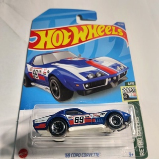 รถเหล็ก Hotwheels 69 COPO CORVETTE (ib30)