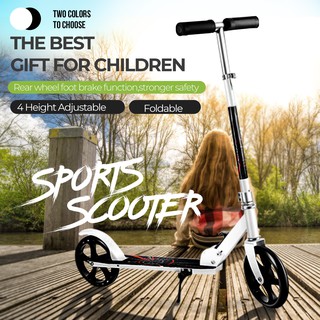 ราคาสกู๊ตเตอร์ ผู้ใหญ่ Scooter Adult Scooter เพื่อรองรับน้ำหนักได้ถึง 100 kg และสามารถปรับระดับความสูงได้ 102 เซนติเมตร