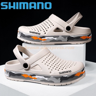 Shimano ใหม่ รองเท้าแตะลําลอง ส้นแบน ยาง ระบายอากาศ เหมาะกับการตกปลา ชายหาด แฟชั่นฤดูร้อน สําหรับผู้ชาย 2021