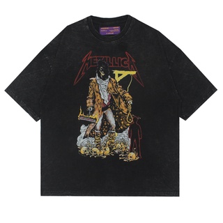 เสื้อยืด พิมพ์ลาย METALLICA OVERSIZE TOXIC1805