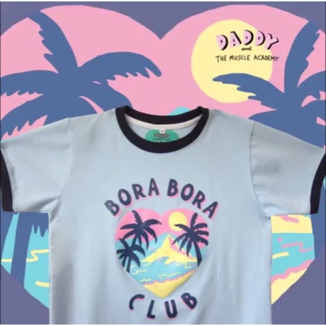 เสื้อยืด Bora Bora club 🏝 จากร้าน daddy and the muscle academy