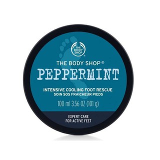 พร้อมส่ง The Body Shop PEPPERMINT INTENSIVE COOLING FOOT RESCUE 100ml