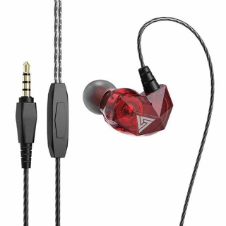 หูฟัง QKZ เเท้100% ใหม่ล่าสุด !!! AK2  CK6 Earphone Sport Earbuds Stereo Headset With Mic BASS with 3.5mm