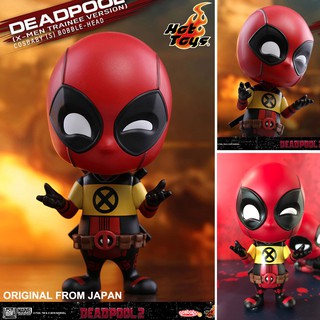 Model Figure งานแท้ Original ฟิกเกอร์ Hot Toys CosBaby Marvel Comics Deadpool 2 เดดพูล นักสู้พันธุ์เกรียน X-men Trainee