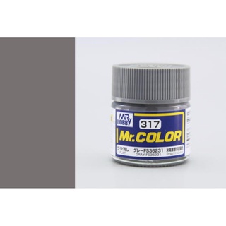 สีสูตรทินเนอร์ Mr.Color C317 FS36231 gray