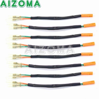 Front Rear Turn Signal Wire Lead Harness Connector Blinker Wiring Adapter Plug for Honda CB CBR VT750 VTX1300 VTX1800 02