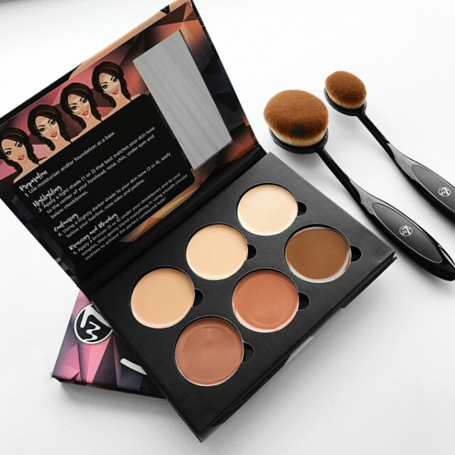 ราคาพิเศษ SALE 2 วัน W7 Contour palette Lift end Sculpt shaping contour palette จากอังกฤษ คอนทัวร์ ค