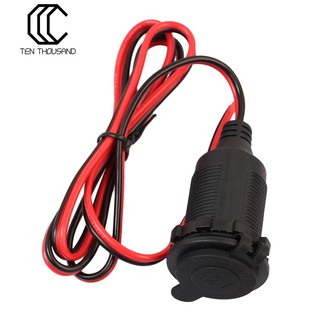 Useful+12V Cigarette Lighter Charger Cable Female Socket Plug Connector Adapter