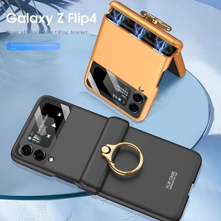 เคสป้องกันโทรศัพท์มือถือ หน้าจอพับได้ กันกระแทก สําหรับ Samsung zflip4 flip4