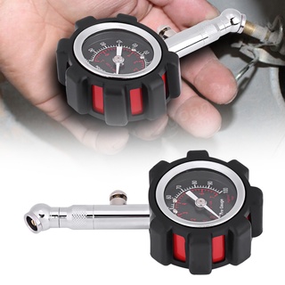 [คลังสินค้าใส][Recommend] Manual Hand 0 - 100PSI Tire Air Pressure Gauge Meter Tester for Car Truck Motorcycle Bike