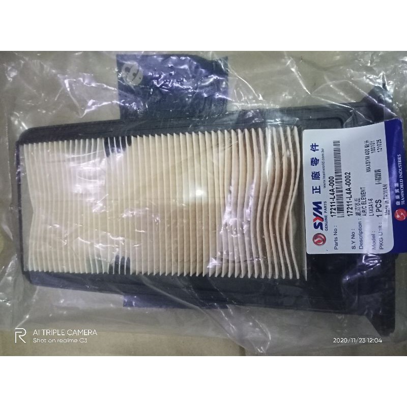 AIR/C ELEMENT (17211-L4A-0002) MAXSYM400