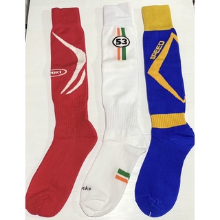 # 1 คู่ Sport Socks ถุงเท้าฟุตบอล ใส่ได้ทั้ง ชาย หญิง Free size