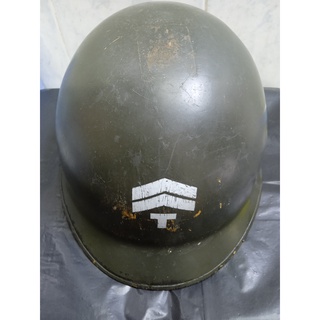 หมวกเหล็กทหาร Combat helmet มือสอง หมวกทหารของแท้ ไม่มีสายรัดคาง