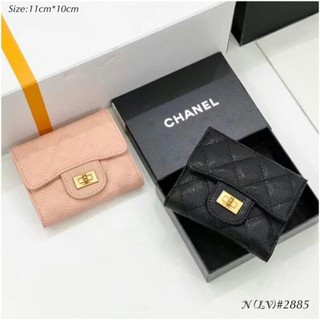 กระเป๋าตัง Chanel หนังเเท้ หนังดี งานสวยต้องไฮเอ็นจร้าา