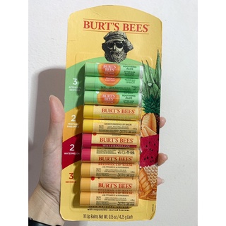พร้อมส่ง‼️ Burts Bees 100% Natural Origin Lip Balm  สินค้านำเข้าจากอเมริกา🇺🇸แท้100%