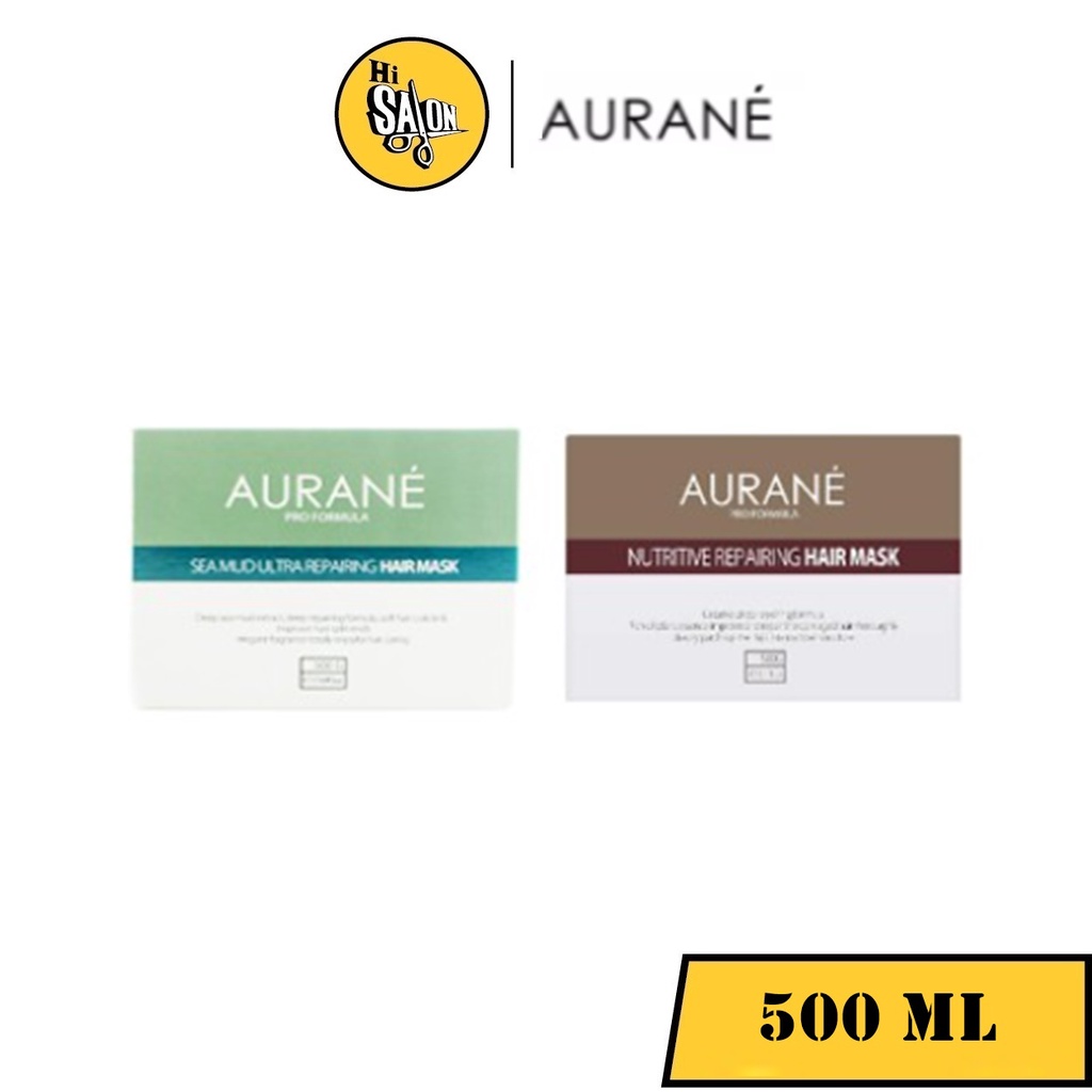 Aurane Repairing Hair Mask ออเรน รีแพร์ริ่ง แฮร์ มาส์ค 500ml. Aurané มีให้เลือก 2 สูตร