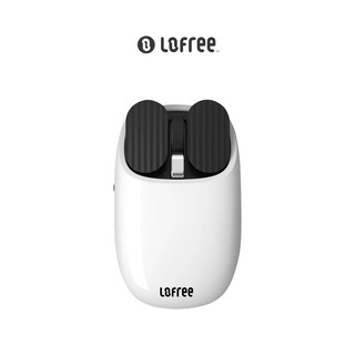 Xiaomi Lofree DualMode Mouse (White) Bluetooth2.4G รองรับทุกระบบการใช้งานMac IOS Windows Android #เม้าส์ไร้สาย #LofreeTH