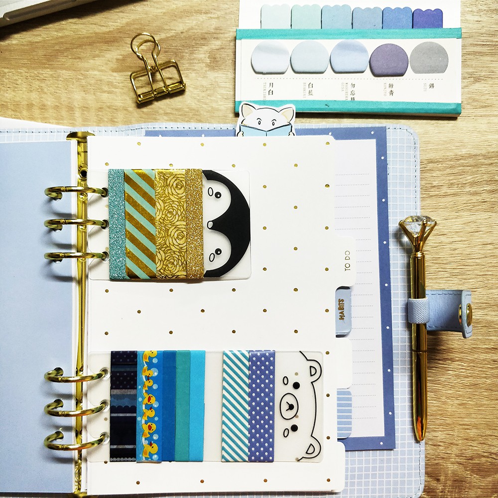 ที่เก็บเทป เสียบแพลนเนอร์ได้ MT Washi Tape Holder พลาสติก พันเทปตกแต่ง เก็บเทป mimisplan