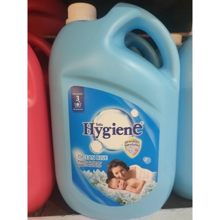 Hygiene สลายกลิ่นอับ แม้ตากในที่รุ่ม OCEAN BLUE Fabric Softener ผลิตภัณฑ์ปรับผ้นุ่ม 3.5 กิโลกรัม Hygiene removes musty o