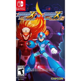 แผ่นเกมส์ Nintendo Switch : MegamanX Legacy Collection 1 + 2