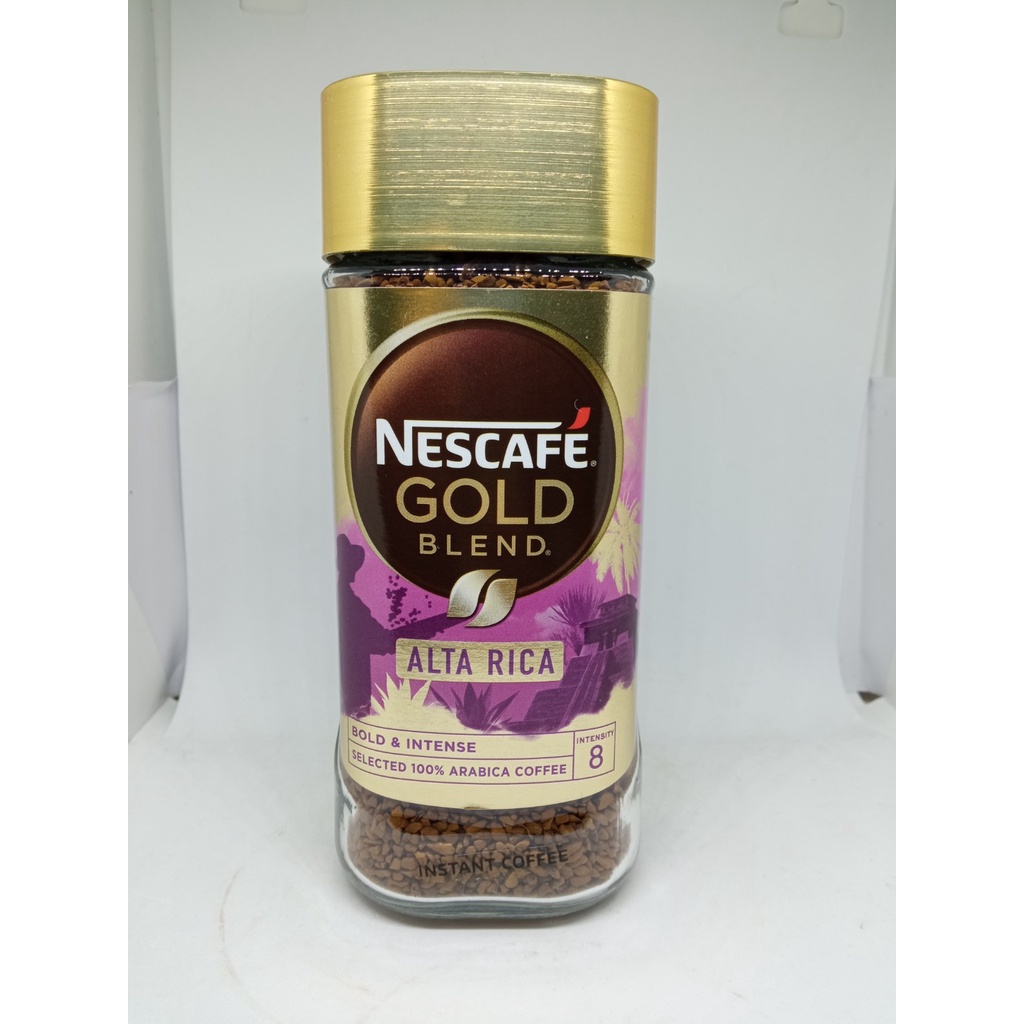 เนสกาแฟโกลด์เบลนด์ อัลต้าริก้า อาราบิก้า 100% Nescafe Gold Blend Alta Rica Arabica100% dark-roast 100g (Made in France)