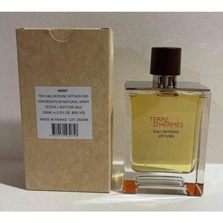 Terre dHermés Eau Intense Vetiver EDP100ml.💐แท้100%