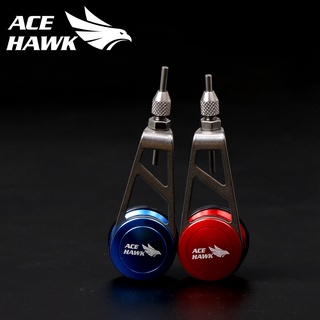 Ace Hawk ใหม่ เครื่องช่วยผูกปม Gt Pr Fg Knot Machine Fishing Tool Winder Fishing Bobbin Knotter Fishing Line