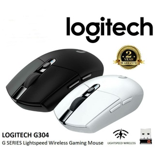 [พร้อมส่ง]เมาส์เกมมิ่งไร้สาย Logitech G304 Lightspeed Wireless Gaming Mouse ประกัน 2 ปี