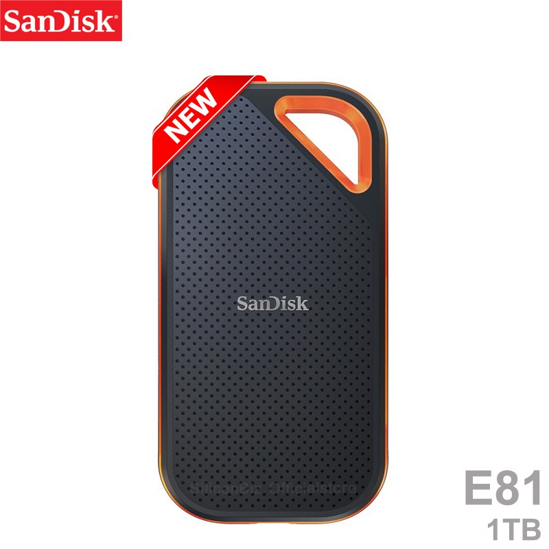 SanDisk Extreme PRO Portable SSD V2 1TB (SDSSDE81-1T00-G25) Up to 2000 MB/s Read &amp; Write Speeds เอสเอสดี พกพา แซนดิสก์
