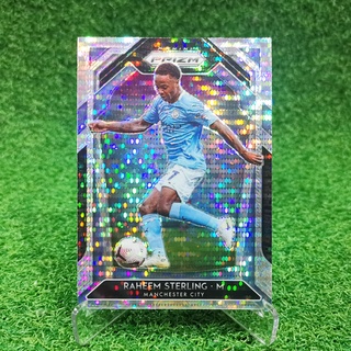 ขาย การ์ด Panini Prizm Premier League 2020-21Raheem Sterling Silver Breakaway Manchester City การ์ดฟุตบอล การ์ดนักบอล