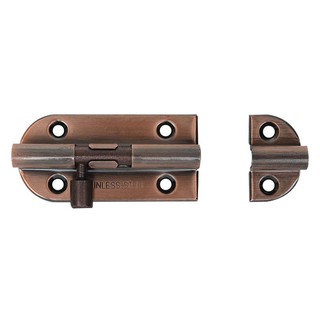 กลอนทั่วไป 2 นิ้ว FITT WL32-3-AC สีทองแดงรมดำDOOR BOLT FITT WL32-3-AC 2” ANTIQUE COPPER