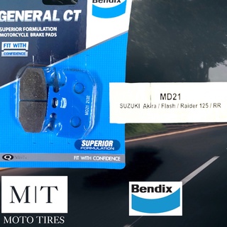 ผ้าดิสเบรค BENDIX MD21 SUZUKI Aklra/ Flash / Raider 125/RR