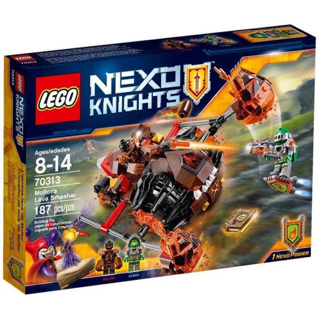 LEGO Nexo Knights 70313 Moltor's Lava Smasher