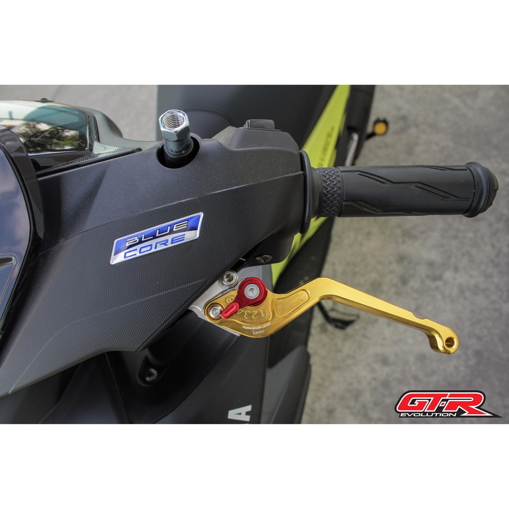 มือเบรค-ครัช(ปรับ6ระดับ) GTR PM AEROX / GRAND FILANO 2018 (น็อตสแตนเลส) - รูปที่ 2