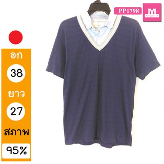 เสื้อยืดแขนสั้น เสื้อมือสอง PP1798 S881