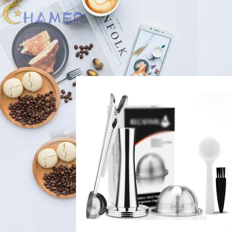 Coffee Capsule Reusable Kit For Nespresso For Vertuo Plus machines Lid